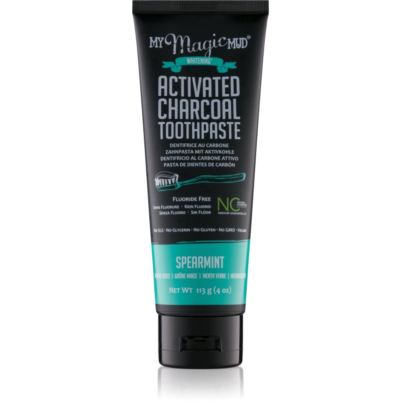 

My Magic Mud Activated Charcoal відбілююча зубна паста з вугіллям присмак Spearmint