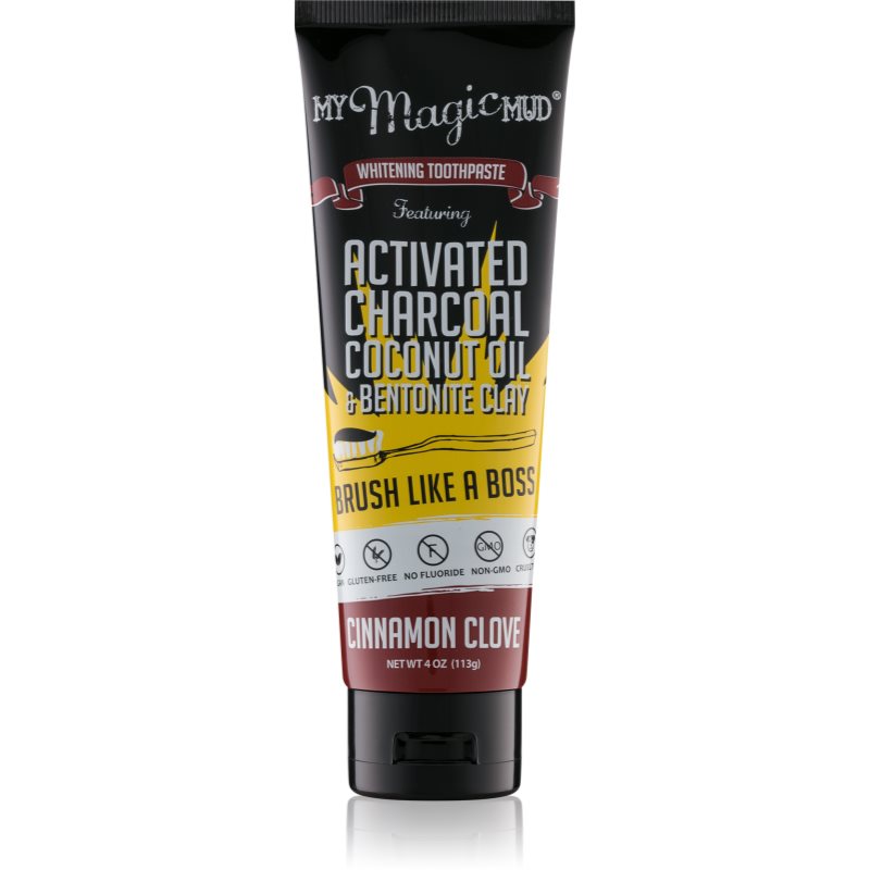 

My Magic Mud Activated Charcoal відбілююча зубна паста з вугіллям присмак Cinnamon Clove