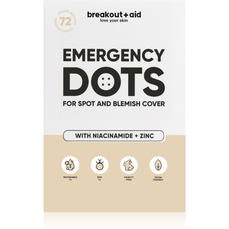 E-shop My White Secret Breakout + Aid Emergency Dots lokální péče proti akné s niacinamidem a zinkem 72 ks