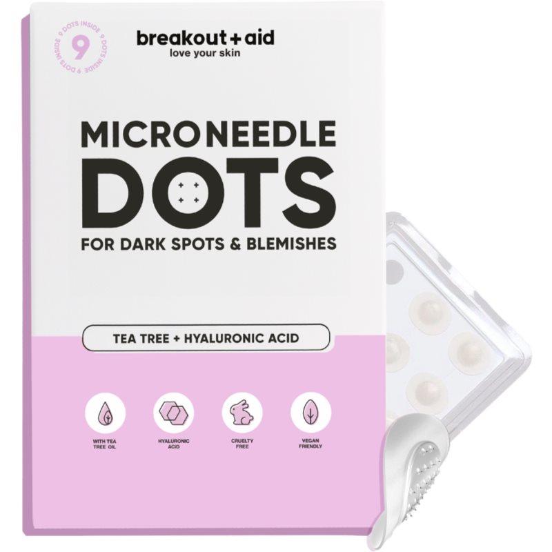 My White Secret Breakout + Aid Microneedle Dots Lokalpflege mit Mikronadeln gegen dunkle Pickelmale 9 St.