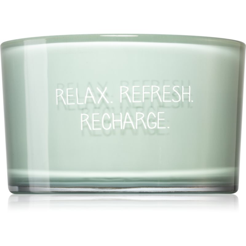 My Flame Minty Bamboo Relax, Refresh, Recharge Aроматична свічка 9x13,5 см