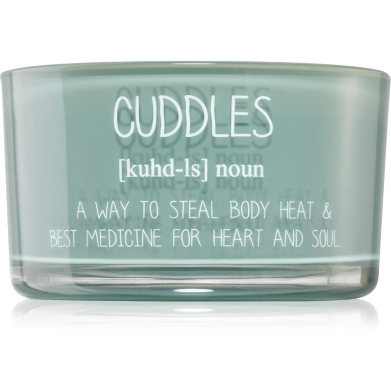 My Flame Minty Bamboo Cuddles Scented Candle 9x5 Cm