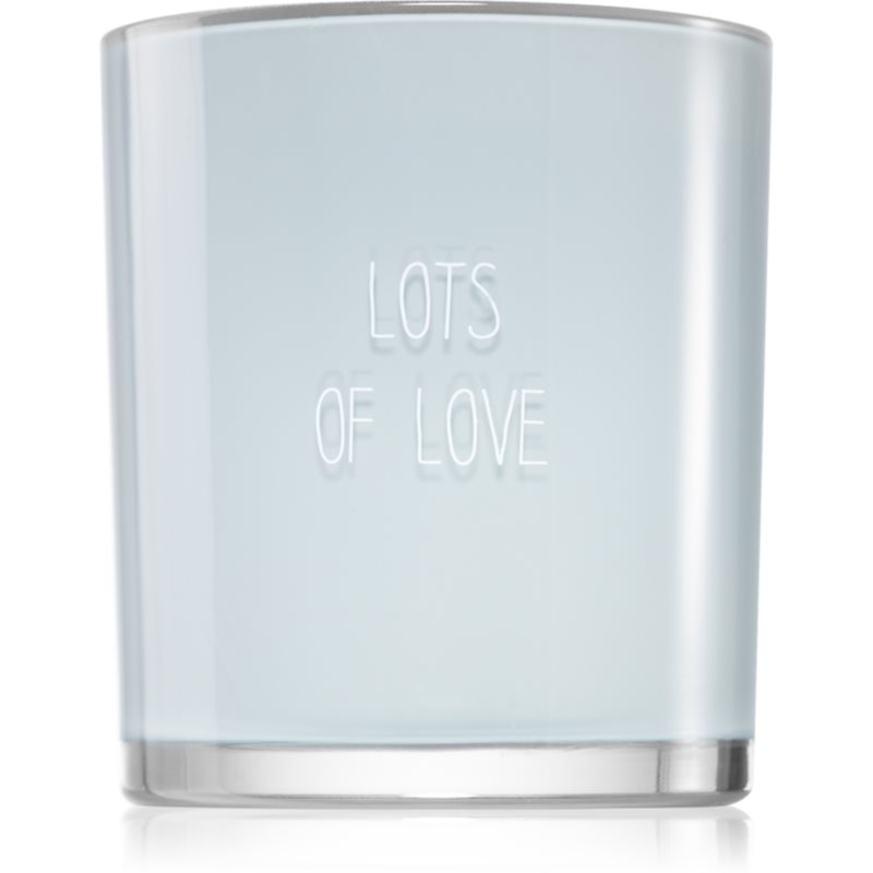 E-shop My Flame Amber's Secret Lots Of Love vonná svíčka 8x9 cm