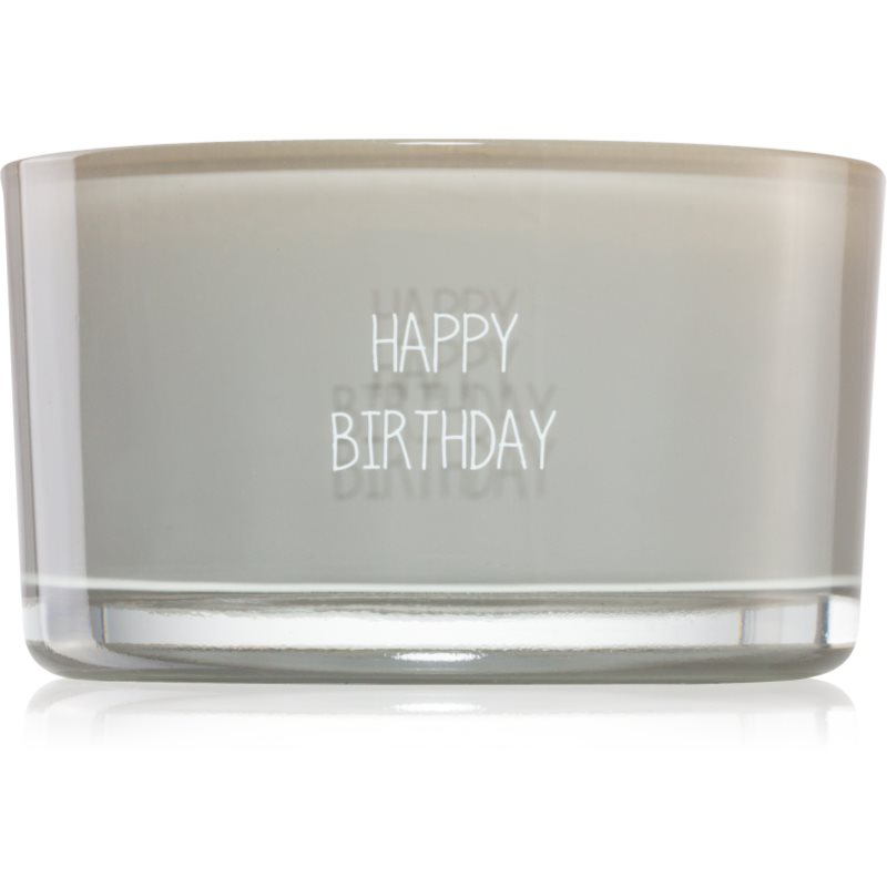 My Flame Message In A Bottle Happy Birthday Scented Candle 9x5 Cm