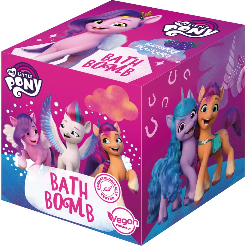 My Little Pony Bath Bomb шипляча кулька для ванни blackberry 165 гр