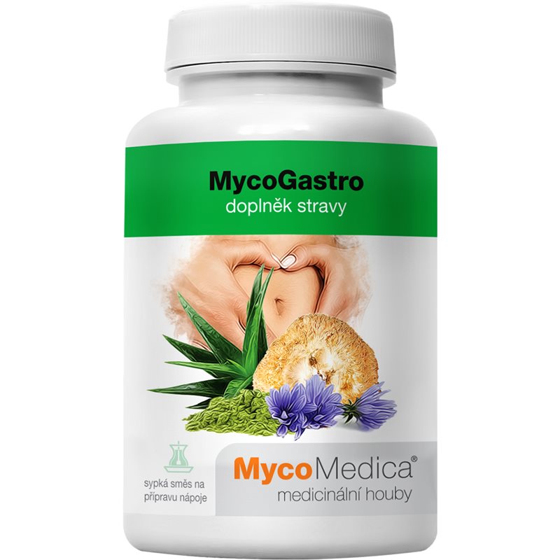 Mycomedica Mycogastro Doplněk Stravy Pro Podporu Trávení 90 G