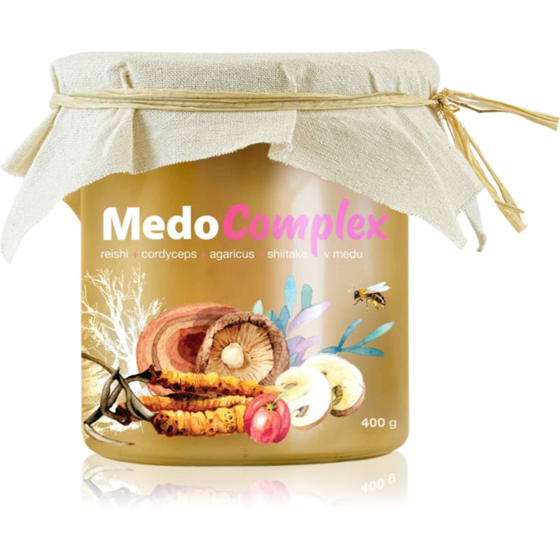 MycoMedica MedoComplex květový med s extrakty z vitálních hub 400 g koupíte na Notino.cz