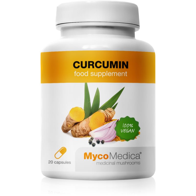 MycoMedica MycoMedica Curcumin kapsułki na poprawę trawienia 120 caps.
