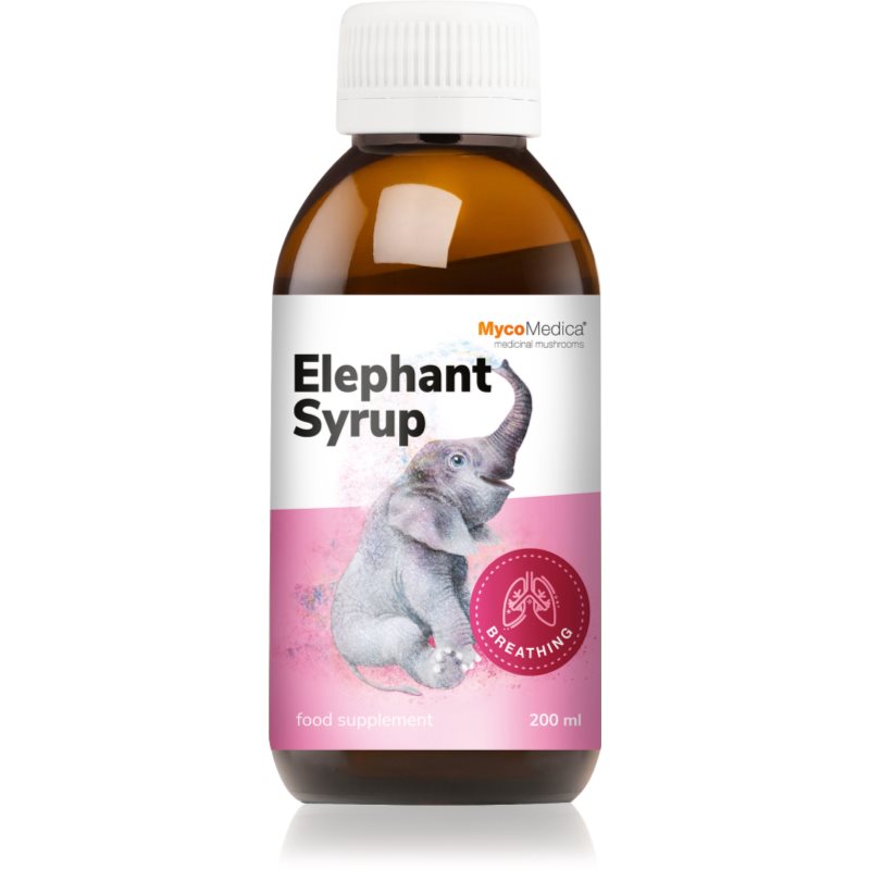 MycoMedica MycoMedica Elephant Syrup syrop z ekstraktami z grzybów leczniczych 200 ml