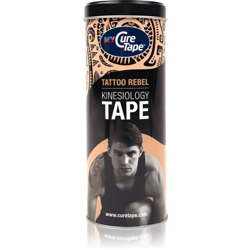 MyCureTape® MyCureTape® fixační tejpovací páska plechový box barva Tattoo Rebel 3x2.5 m