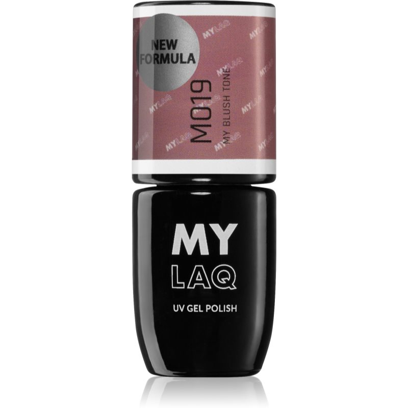 MYLAQ UV Gel Polish гелевий лак для нігтів відтінок My Blush Tone 5 мл
