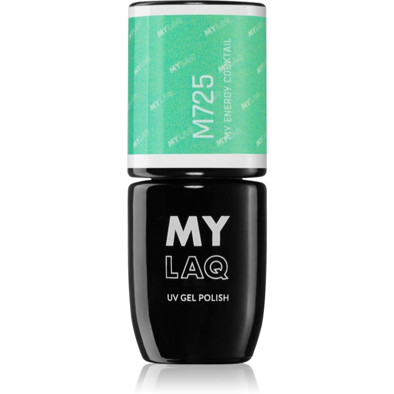 MYLAQ UV Gel Polish гелевий лак для нігтів відтінок My Energy Cocktail 5 мл