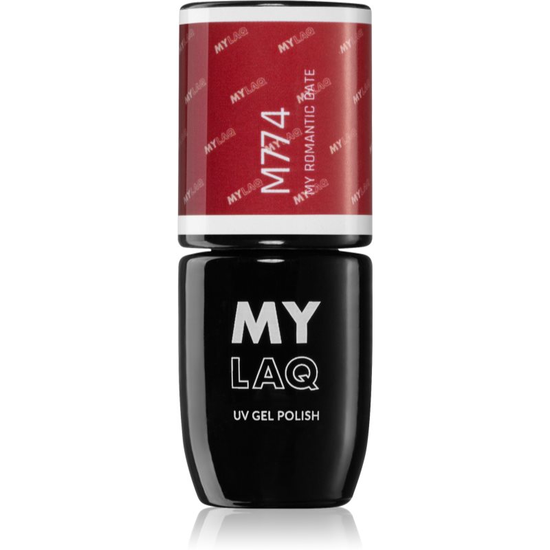 MYLAQ UV Gel Polish гелевий лак для нігтів відтінок My Romantic Date 5 мл