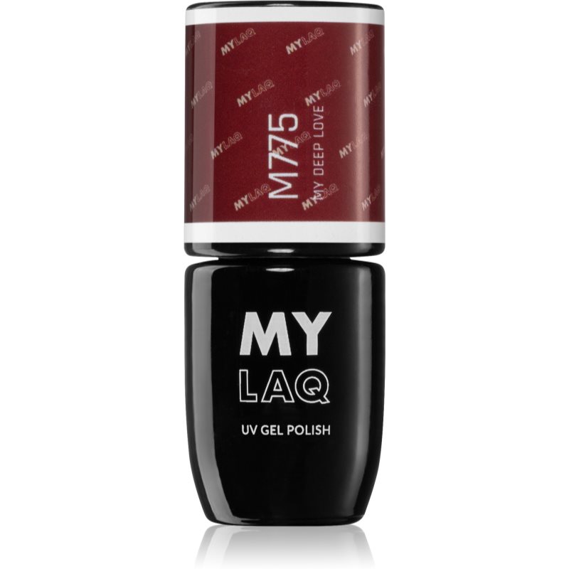 MYLAQ UV Gel Polish gel nail polish shade My Deep Love 5 ml

