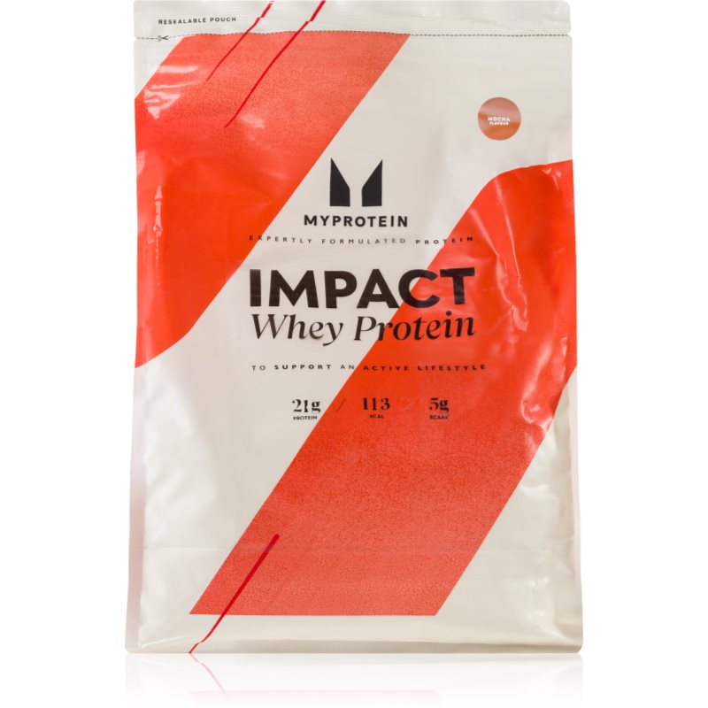 MyProtein Impact Whey Protein syrovátkový protein příchuť Mocha 2500 g
