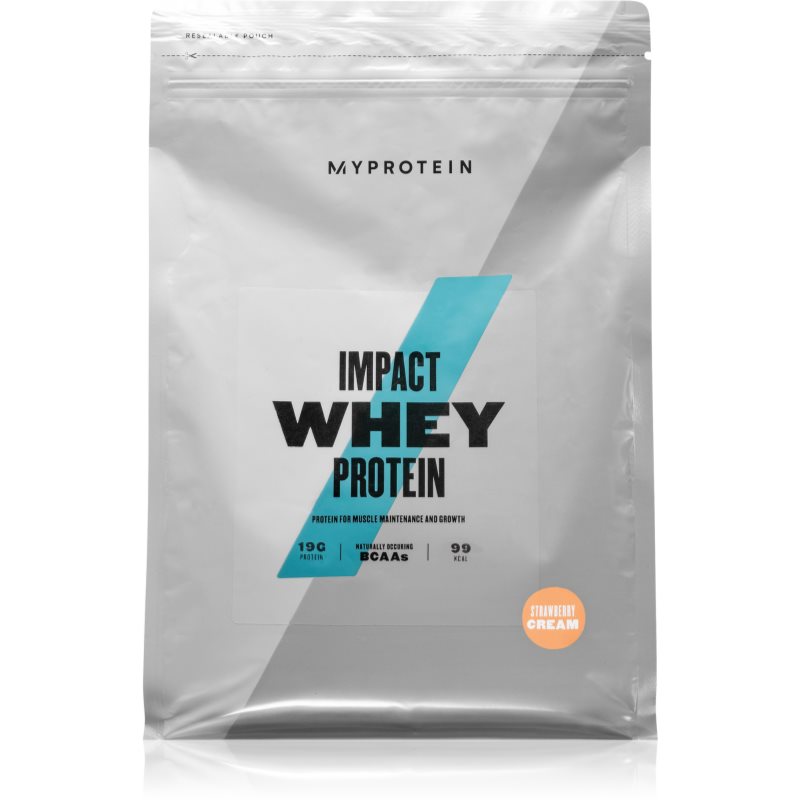 MyProtein Impact Whey Protein srvátkový proteín príchuť Strawberry Cream 1000 g