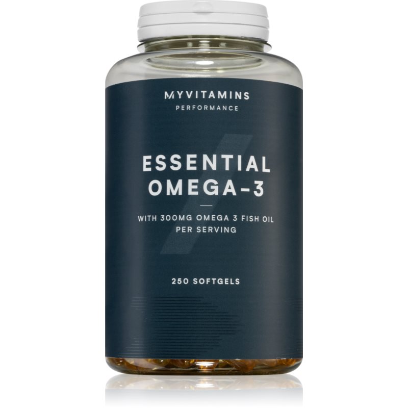MyVitamins Performance Essential Omega 3 podpora správneho fungovania organizmu 250 cps