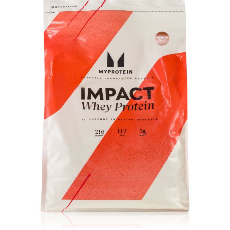 MyProtein Impact Whey Protein syrovátkový protein příchuť Chocolate brownie 2500 g