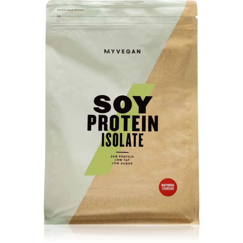 MyVegan Soy Protein Isolate sójový proteínový izolát príchuť Strawberry 1000 g