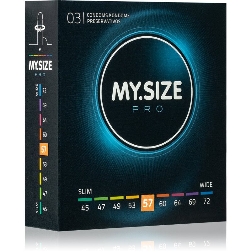 MY.SIZE 57 Mm Pro презервативи 3 кс
