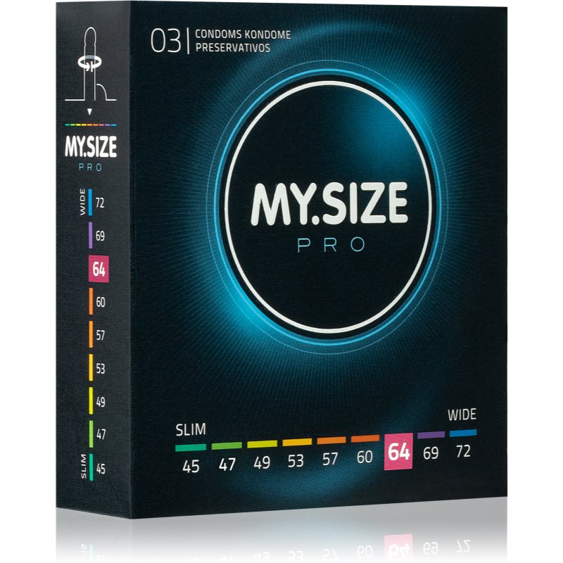 MY.SIZE 64 Mm Pro презервативи 3 кс