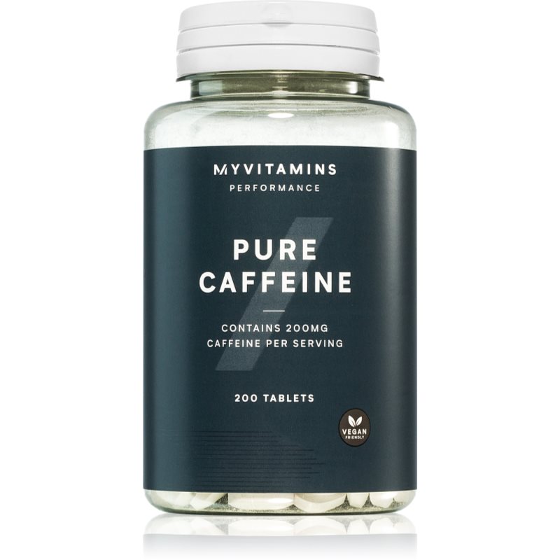 MyVitamins Performance Pure Caffeine tablety na podporu športového výkonu 200 tbl