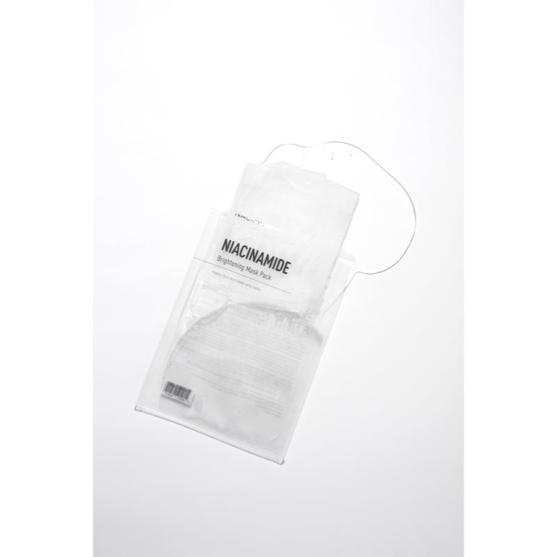 Nacific Niacinamide Brightening Mask Pack rozjasňujúca plátienková maska proti príznakom starnutia 1 ks (obrázok 3)