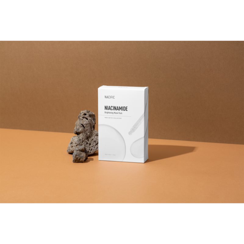 Nacific Niacinamide Brightening Mask Pack rozjasňujúca plátienková maska proti príznakom starnutia 1 ks (obrázok 5)