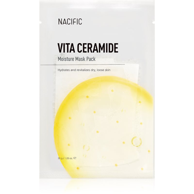Nacific Vita Ceramide Moisture Mask Pack Valgendav näomask niisutava toimega 1 tk