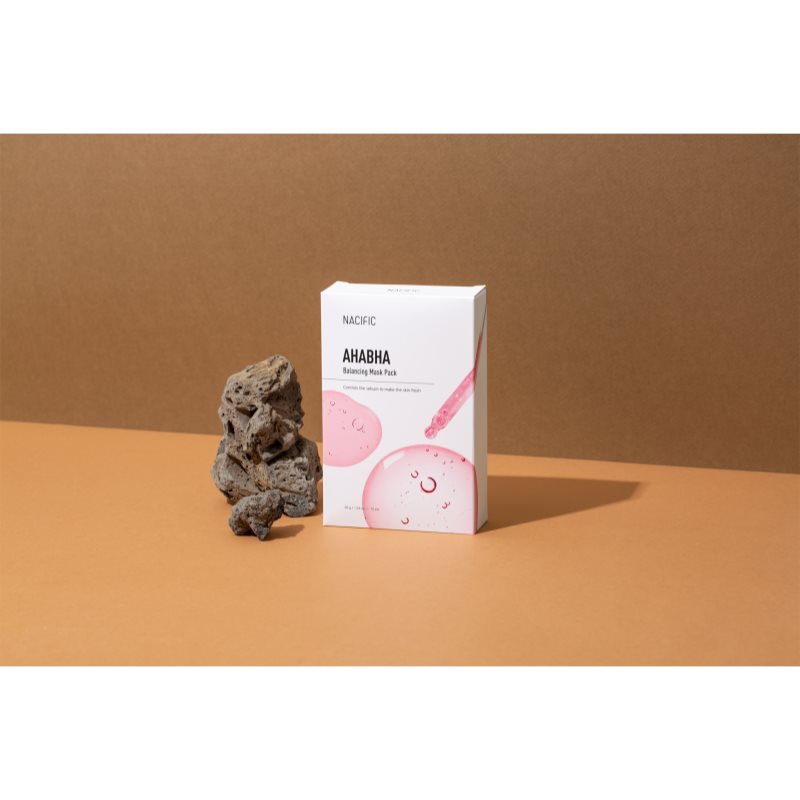 Nacific AHA BHA Balancing Mask Pack nährende und erneuernde Maske für das Gesicht mit Peeling-Effekt 1 St. (Bild 6)