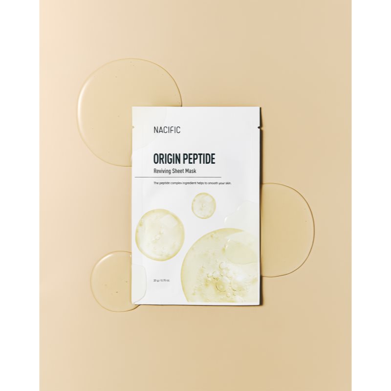 Nacific Origin Peptide Mask Pack spevňujúca pleťová maska s hydratačným účinkom 10x20 g (obrázok 5)