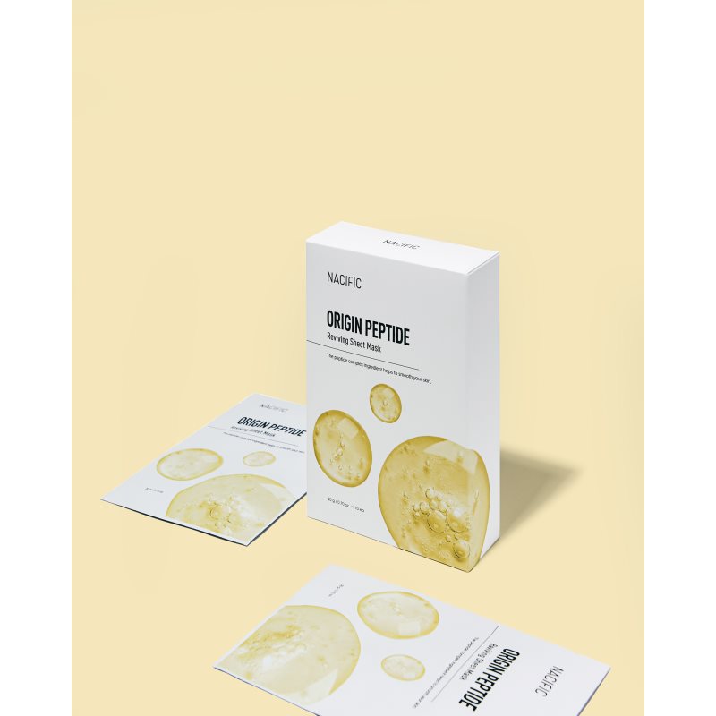 Nacific Origin Peptide Mask Pack spevňujúca pleťová maska s hydratačným účinkom 10x20 g (obrázok 6)