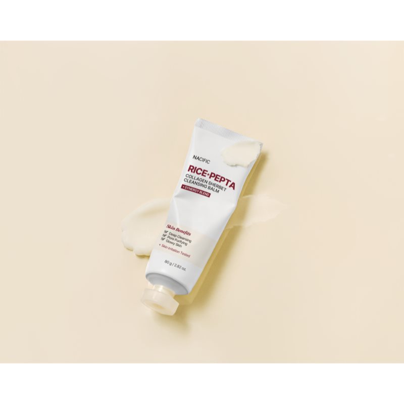 Nacific Rice + Pepta Collagen Sherbet Cleansing Balm hĺbkovo čistiaci balzam s hydratačným účinkom 80 g (obrázok 6)