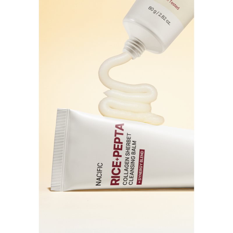 Nacific Rice + Pepta Collagen Sherbet Cleansing Balm hĺbkovo čistiaci balzam s hydratačným účinkom 80 g (obrázok 10)