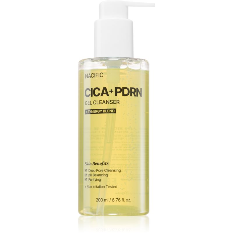 Nacific Cica PDRN Gel Cleanser hĺbkovo čistiaci gél s upokojujúcim účinkom 200 ml
