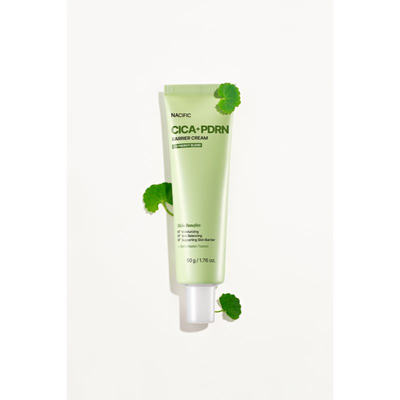 Nacific Cica PDRN Barrier Cream beruhigende und hydratisierende Creme zur Verjüngung der Gesichtshaut 50 g (Bild 5)