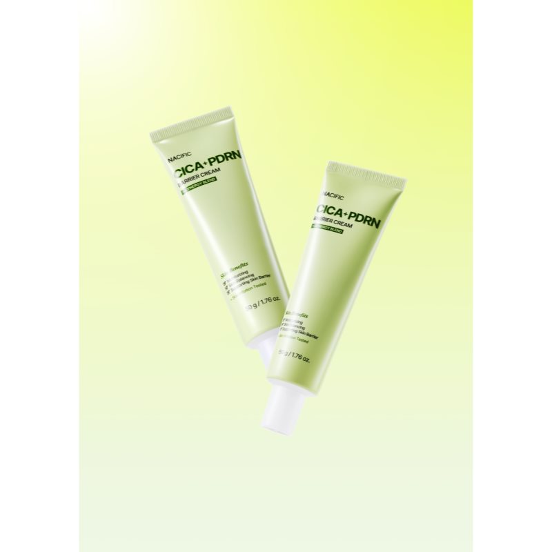 Nacific Cica PDRN Barrier Cream beruhigende und hydratisierende Creme zur Verjüngung der Gesichtshaut 50 g (Bild 7)