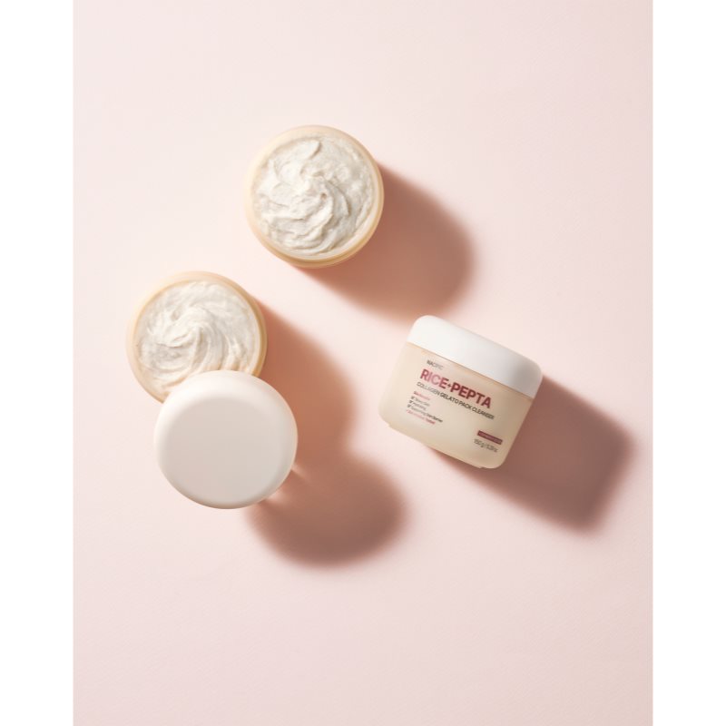 Nacific Rice + Pepta Collagen Gelato Pack Cleanser feuchtigkeitsspendendes Reinigungsgel zur Kräftigung der Hautbarriere 150 g (Bild 5)