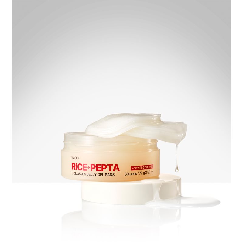 Nacific Rice + Pepta Collagen Jelly Gel Pads tonizační polštářky se zpevňujícím účinkem 30 ks (obrázek 4)