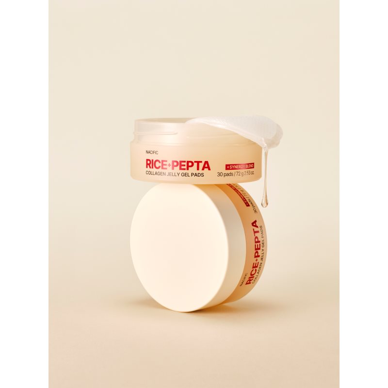 Nacific Rice + Pepta Collagen Jelly Gel Pads tonizační polštářky se zpevňujícím účinkem 30 ks (obrázek 6)