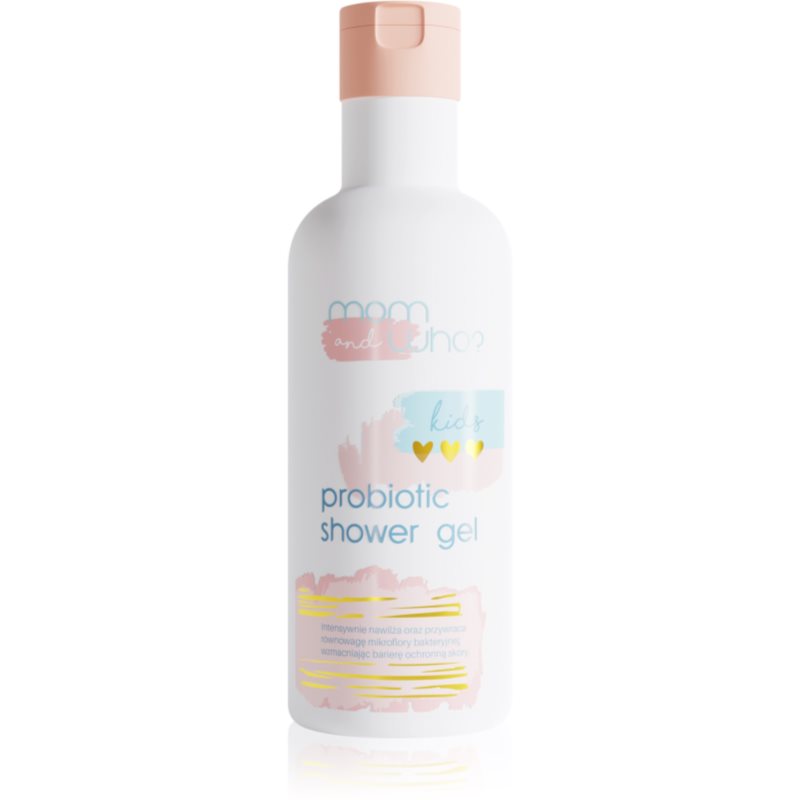 Nacomi Mom & Who Kids Duschtvål med probiotika för Barn 250 ml unisex