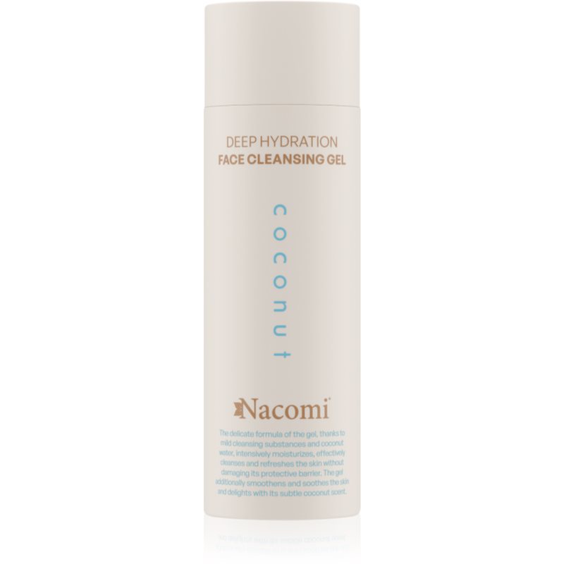 E-shop Nacomi Deep hydration čisticí gel Coconut 140 ml