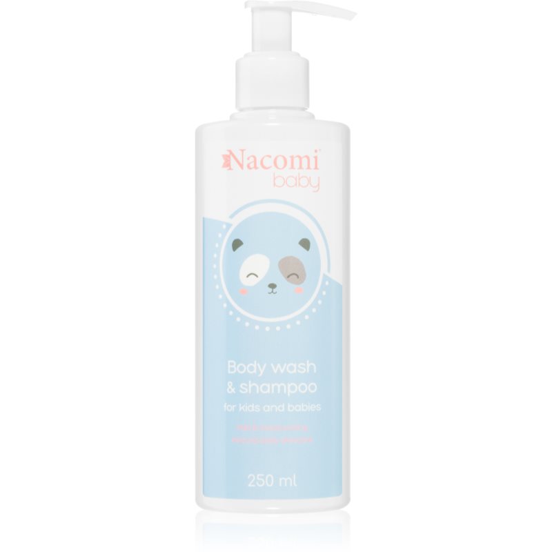 Nacomi Baby Shampoo und Duschgel für Kinder ab der Geburt 249 ml