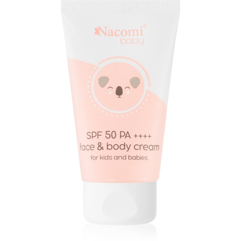 Nacomi Baby zaščitna krema za otroke SPF 50 50 ml