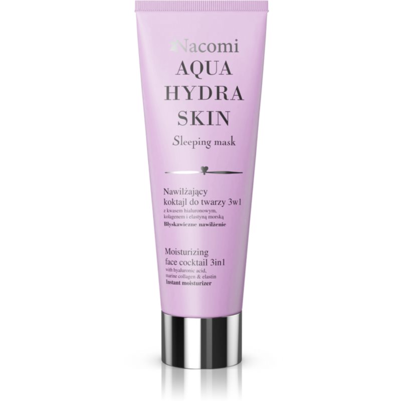 Nacomi Aqua Hydra Skin vlažilna maska za noč 85 ml