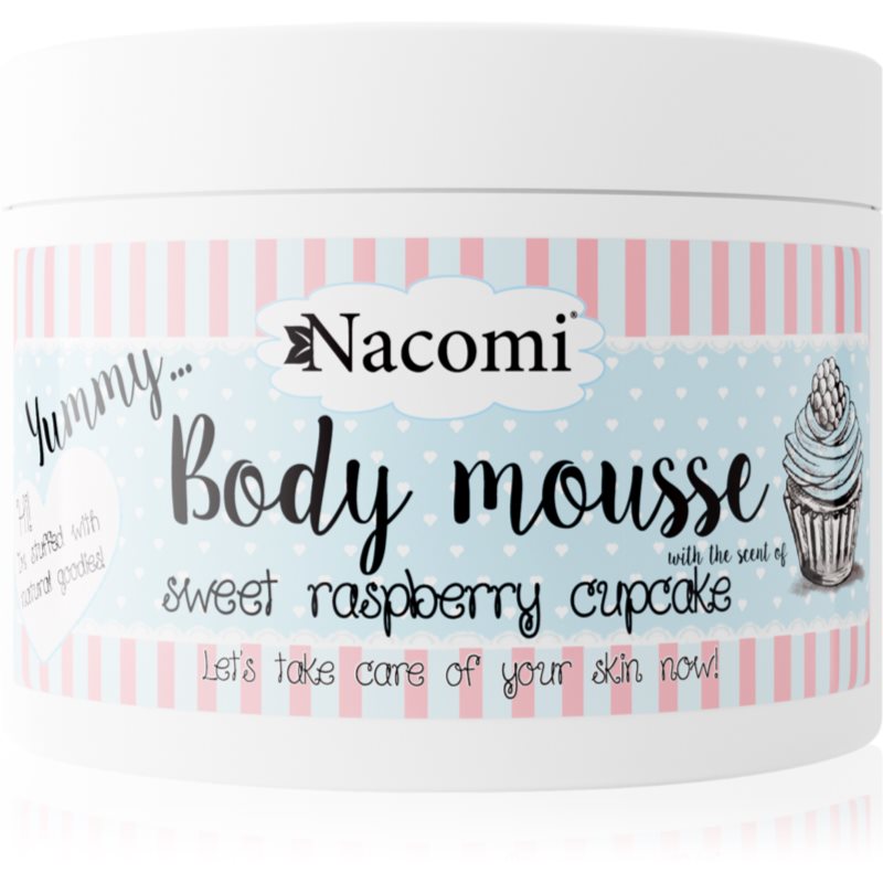 Nacomi Yummy... Sweet Raspberry Cupcake Body-Schaum 180 ml