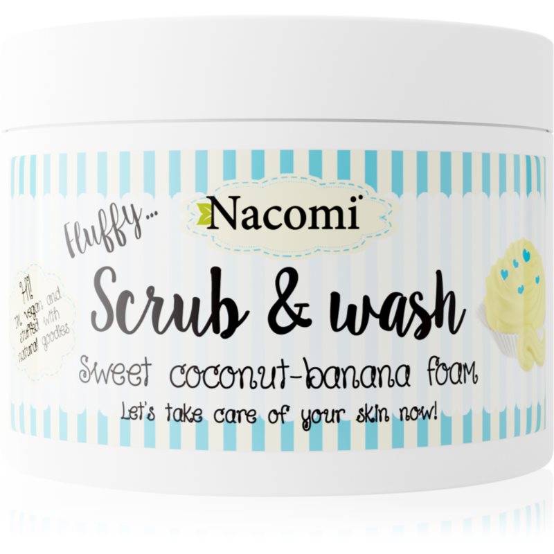 Nacomi Fluffy... Sweet Coconut-Banana миеща пяна 180 мл.