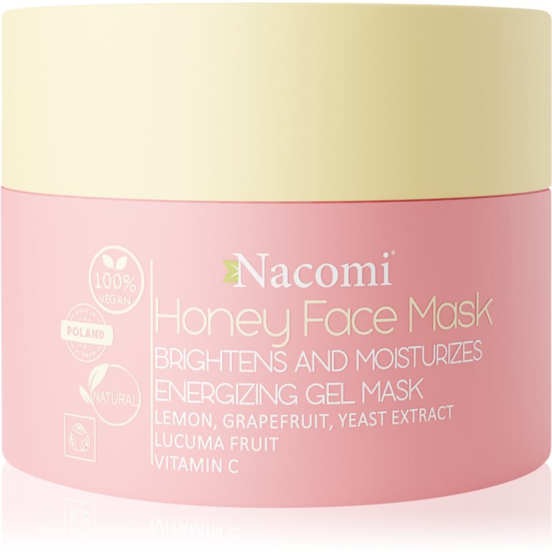 Nacomi Honey Face Mask енергетична маска для шкіри обличчя 50 мл