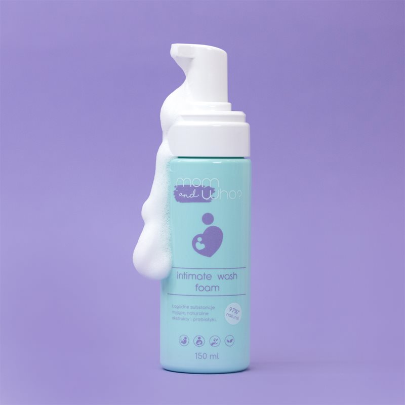Nacomi Mom & Who espuma limpiadora para la higiene íntima 150 ml