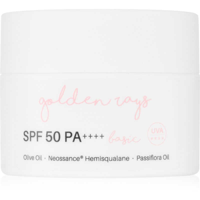 Nacomi Next Level Golden Rays crema idratante giorno SPF 50 holiday 50 ml